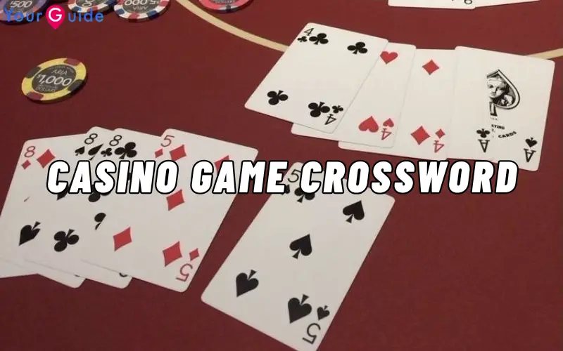 casino game crossword